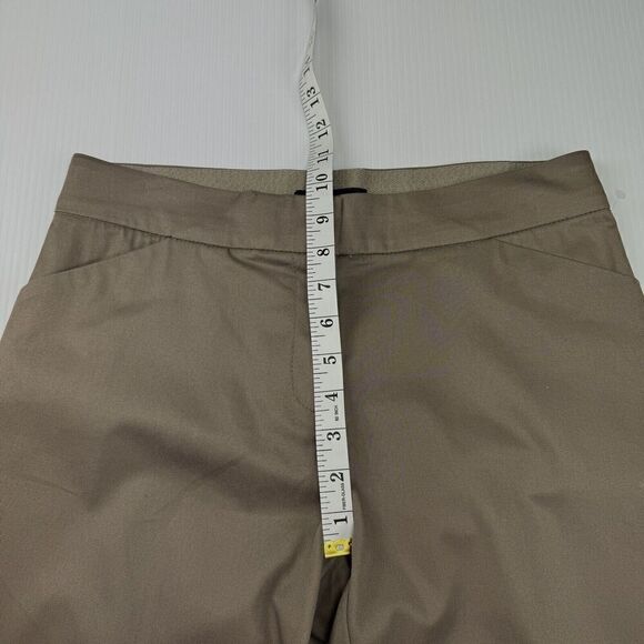 Counterparts Brown Capri Pants Size 4 Stretch Mid Rise - Picture 10 of 12